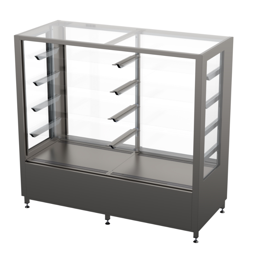 ŠALDOMA KONDITERIJOS VITRINA  1500mm XL