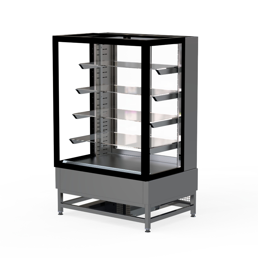 ŠALDOMA KONDITERIJOS VITRINA "CUBE"  900mm XL
