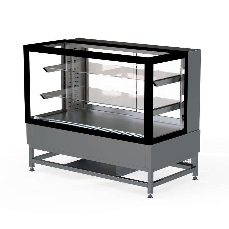 ŠALDOMA KONDITERIJOS VITRINA "CUBE"  1200mm