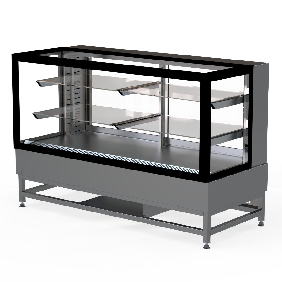 ŠALDOMA KONDITERIJOS VITRINA "CUBE"  1500mm