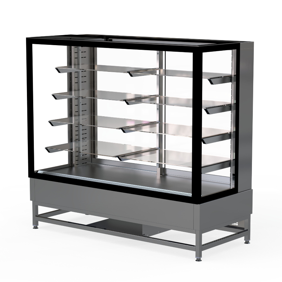 ŠALDOMA KONDITERIJOS VITRINA "CUBE XL"  1500mm