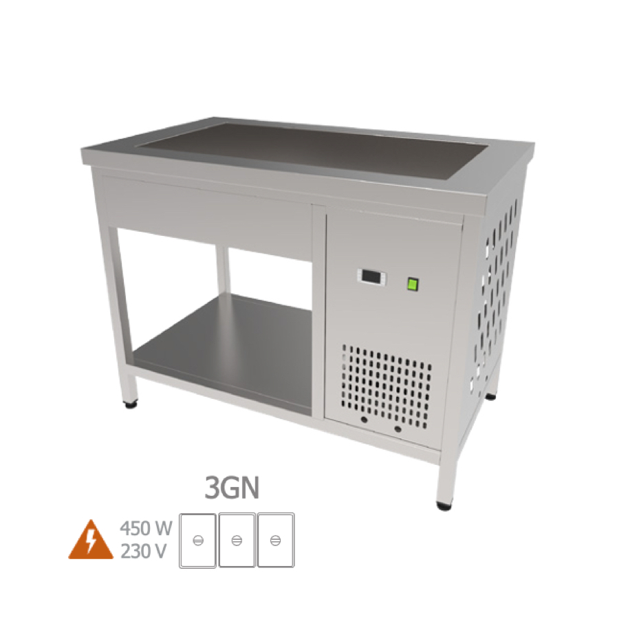 ŠALDOMOJI VANDENS VONIA 3 x GN 1/1