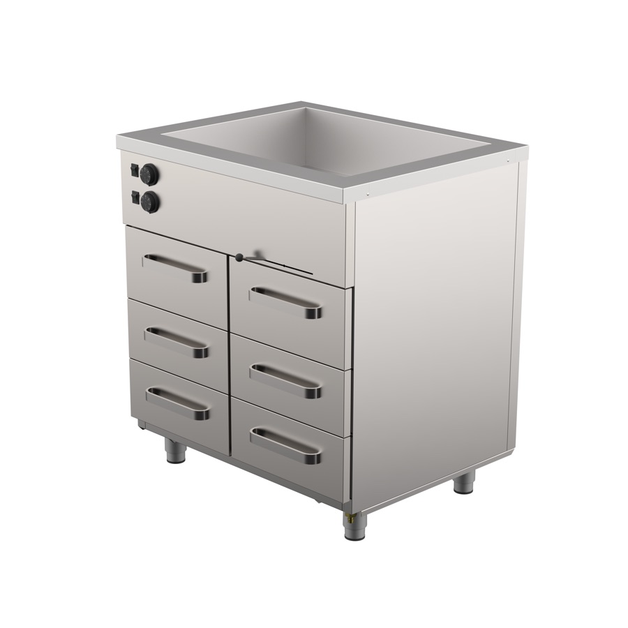 BAIN-MARIE SU ŠILDYMO SPINTELE 106