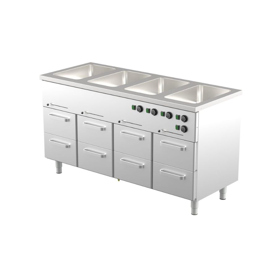BAIN-MARIE SU ŠILDYMO SPINTELE 8
