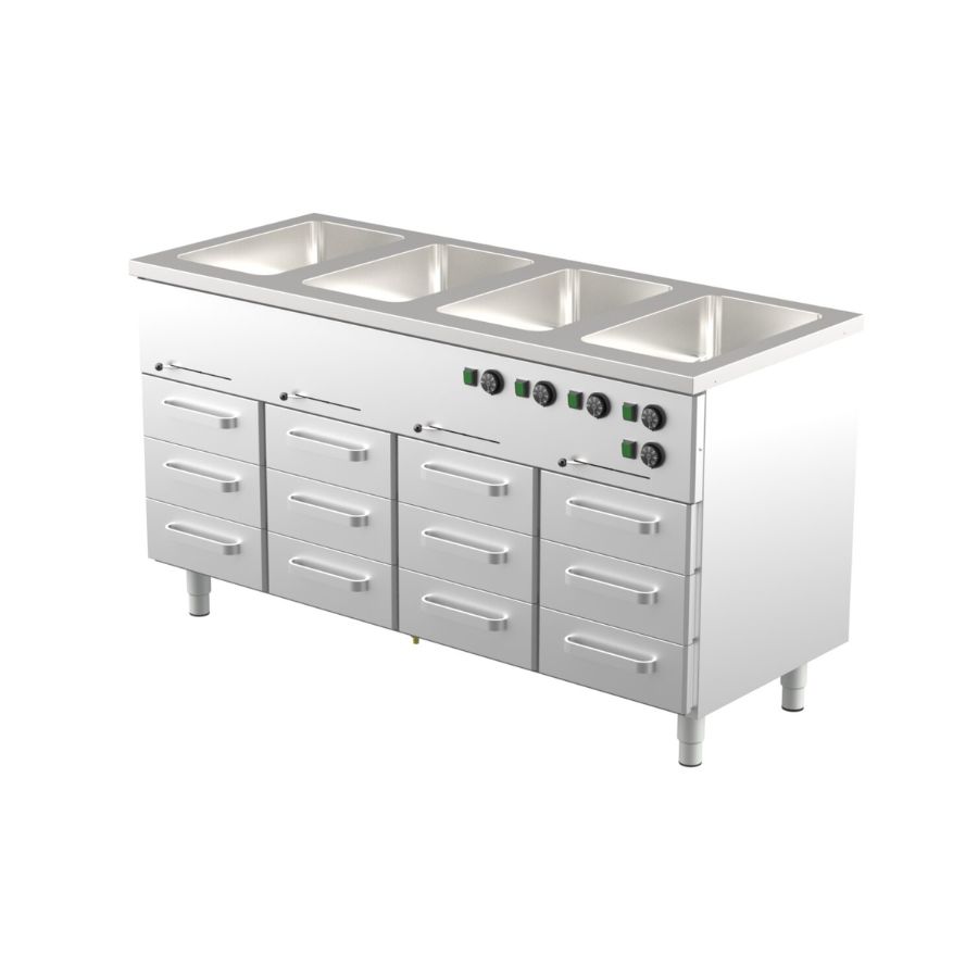 BAIN-MARIE SU ŠILDYMO SPINTELE 012