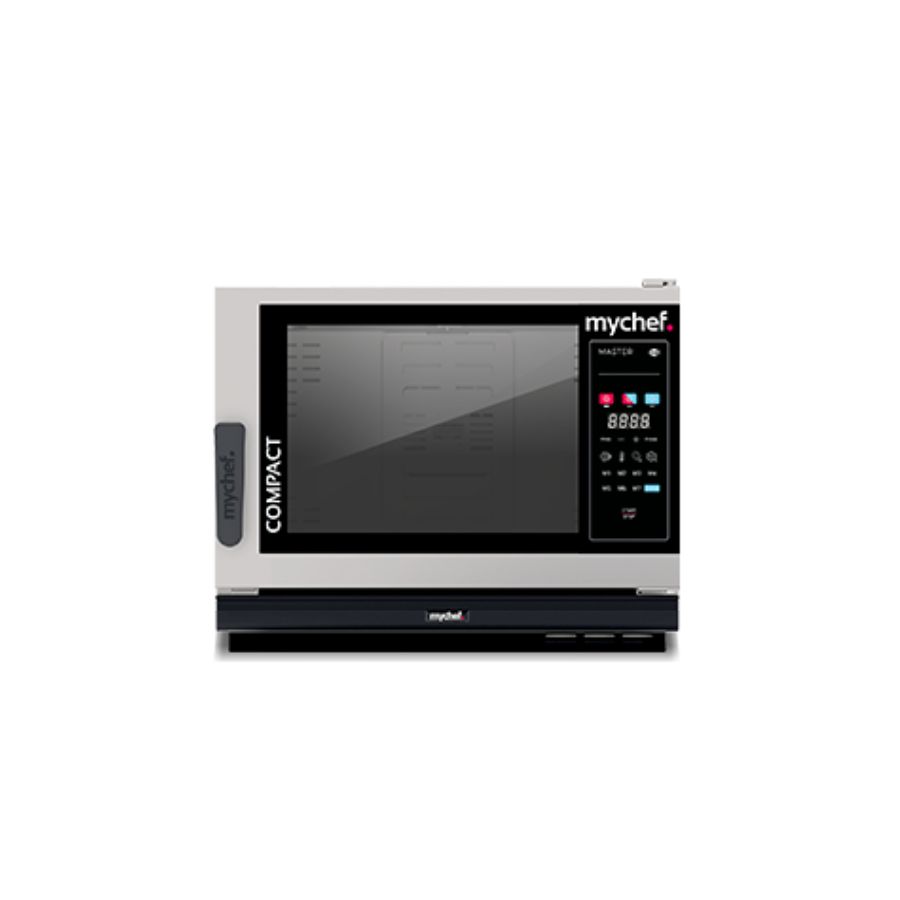 MYCHEF 6 LYGIŲ ELEKTRINĖ KONVEKCINĖ ORKAITĖ COOK COMPACT MASTER GN1/1, VIENFAZĖ/TRIFAZĖ (IŠILGINĖ) MYCHEF