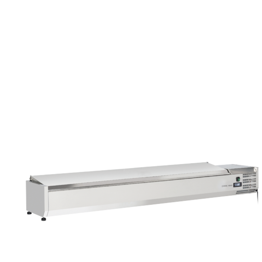 ŠALDOMA HORIZONTALI VITRINA (INDAI GN1/4) VRX 20/33S/S