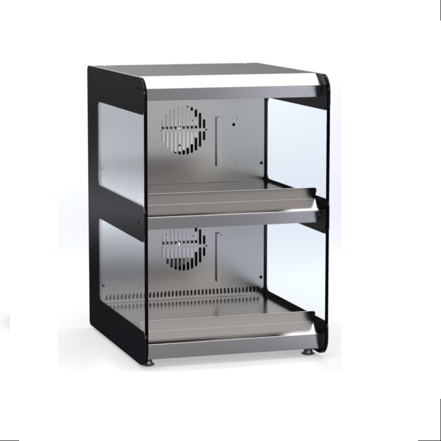 ŠILDOMA LENTYNINĖ PREKIŲ VITRINA 54 cm
