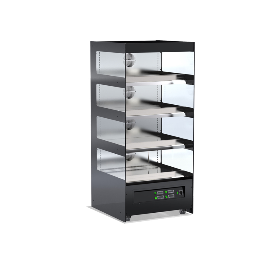 VERTIKALUS ŠILDOMAS VITRINA HH-078-4