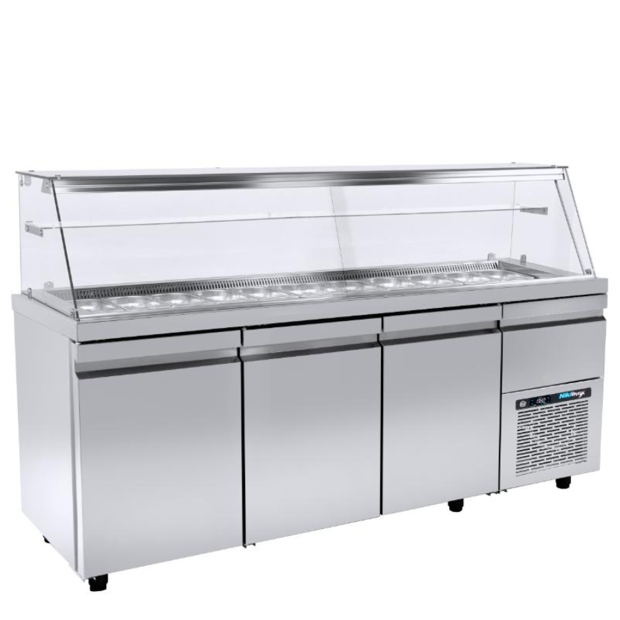 SALOTŲ VITRINA SU ORO CIRKULIACIJA VI 70 209M (R0S7.70209S)