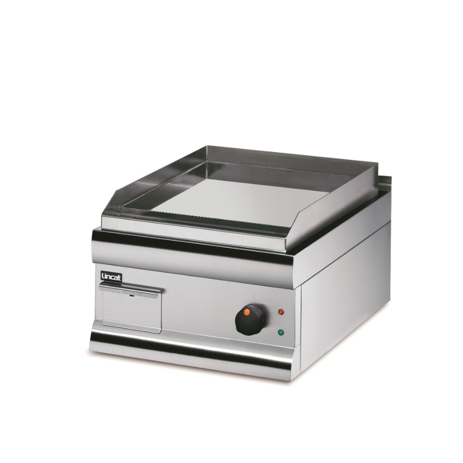 ELEKTRINĖ ANT STALO STATOMA KEPIMO PLOKŠTĖ – CHROMUOTA PLOKŠTĖ – PLOTIS 450 MM – 2.7 KW
